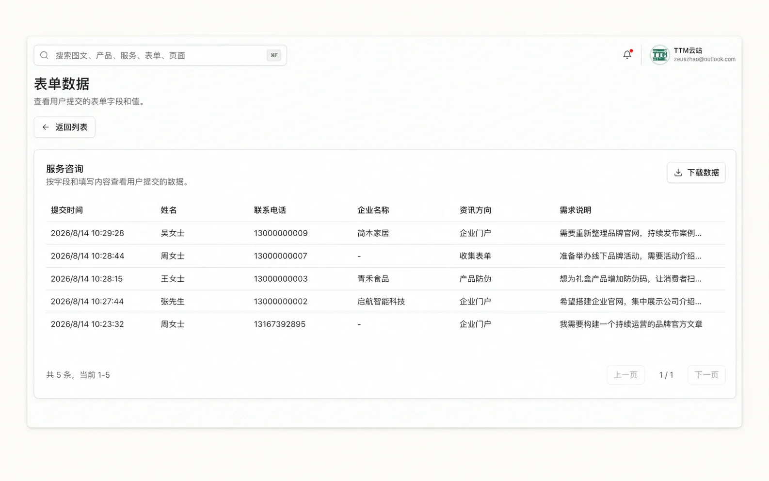 查看提交